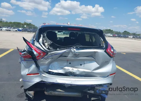 2017 Nissan Murano S из США, поврежденный, VIN 5N1AZ2MH2HN158341